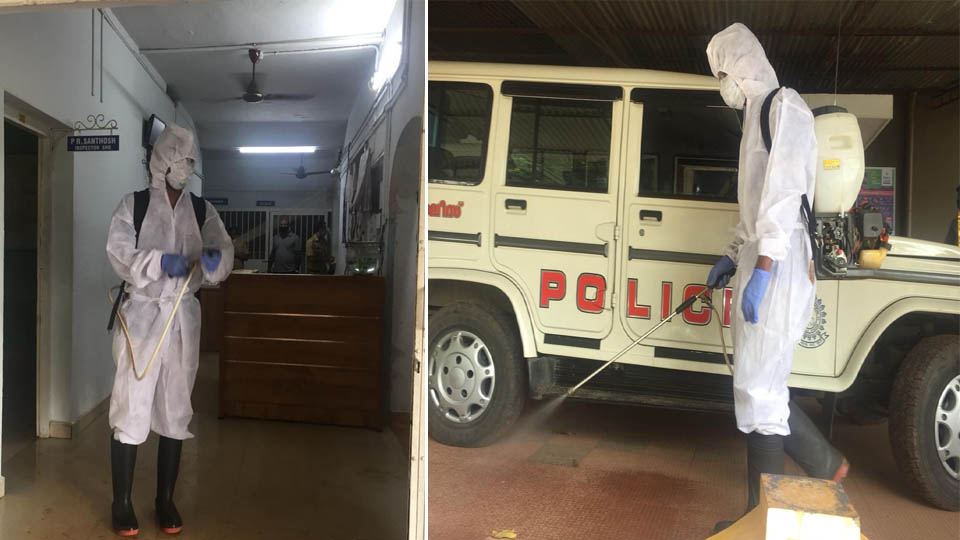 kalamassry police station cleaning