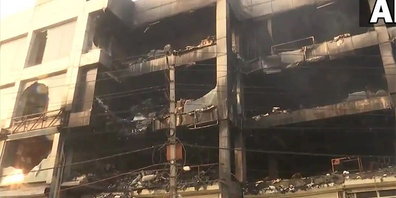 Delhi Mundka fire