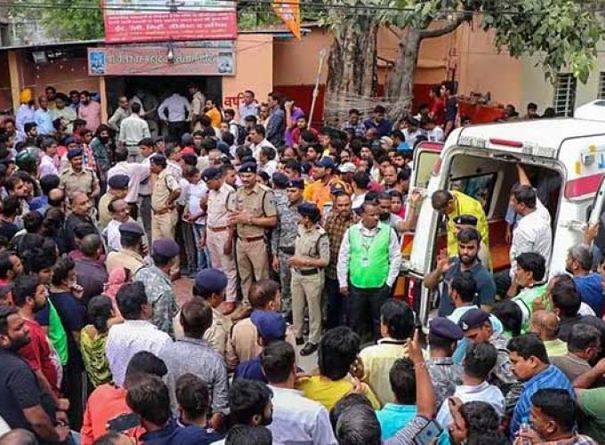 Bawdi (well) collapse incident in Indore city,