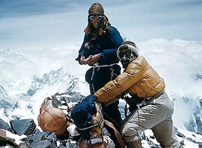 Edmund Hillary Reached the Top of the World.