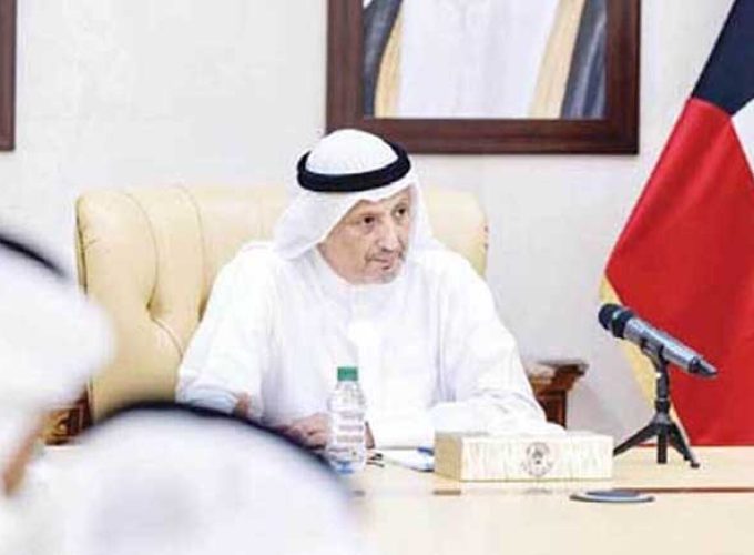 Minister of Foreign Affairs sabah al-salim al-sabah