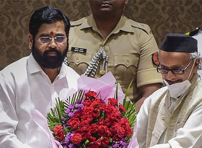 New Maharashtra Chief Minister Eknath Shinde