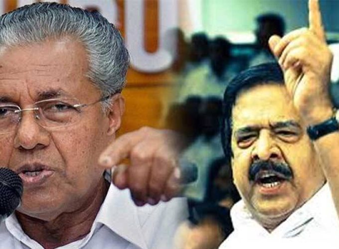 chennithala and pinaray
