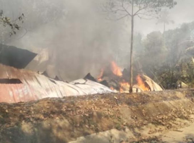 fire in factory in kottayam