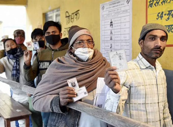first phase of election in uttar pradesh polling started