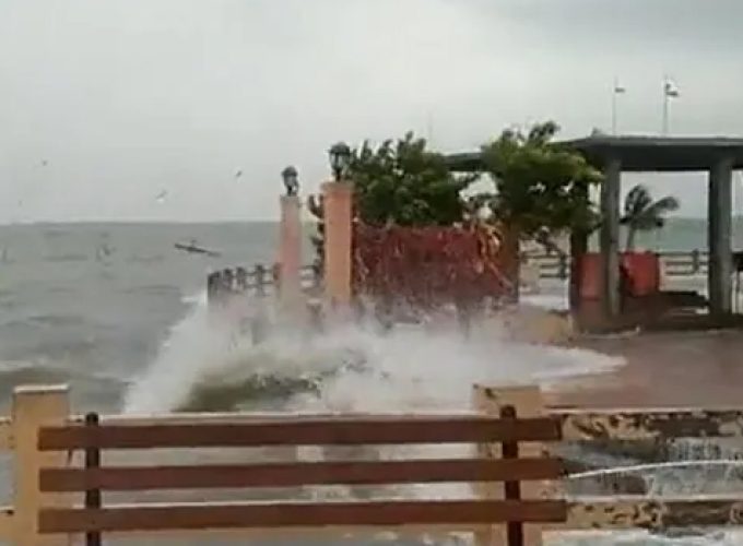 gulab begins landfall process over odisa andra pradesh