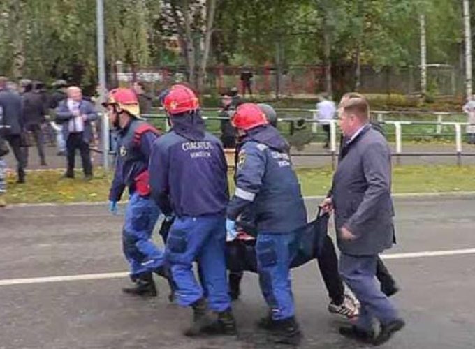 gunman kills himself in school shooting in russia izhevsk