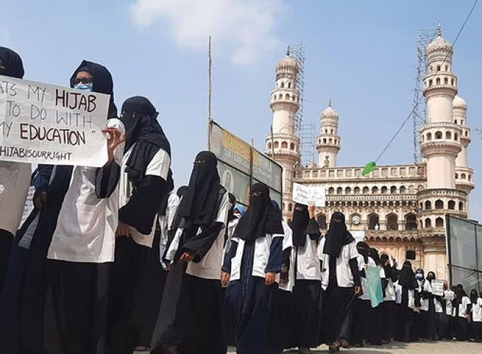 hijab row section 144 imposed around all high schools in karnataka udupi