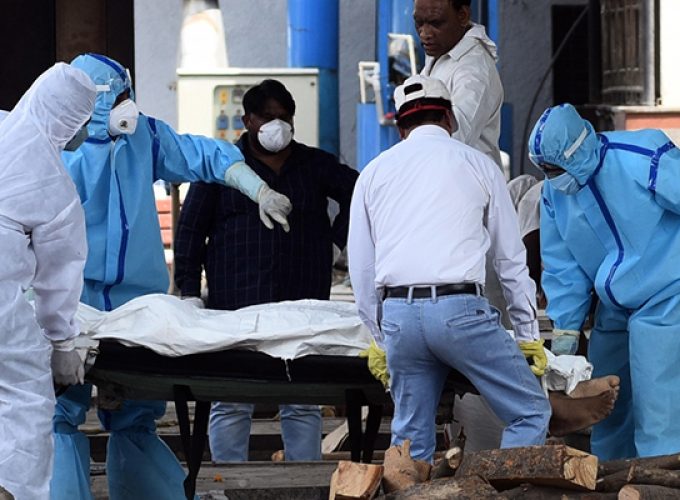 kovid death in india