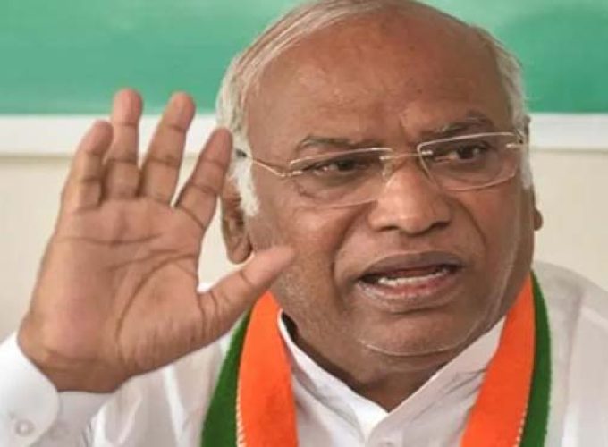 mallikarjun kharge to lead the congrsse