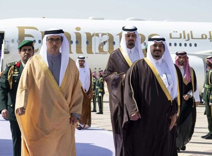 mansoor-bin-zayed-in-riyadh-to-attend-the-arab-and-islamic-summit
