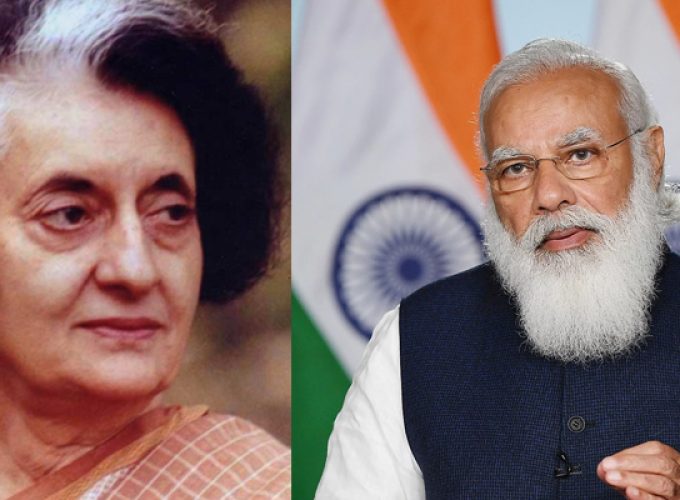 modi - indira
