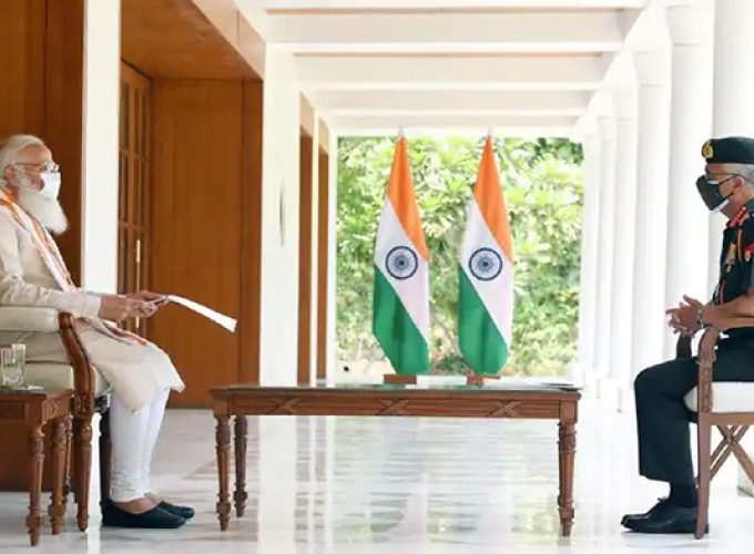 p m meet with army chief