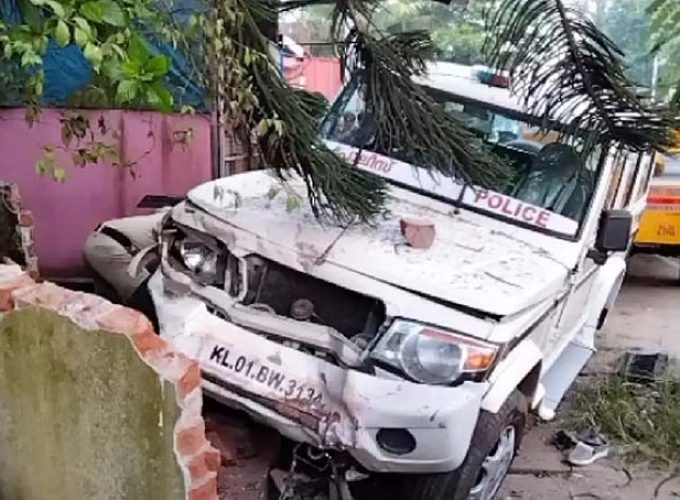 police jeep accident death