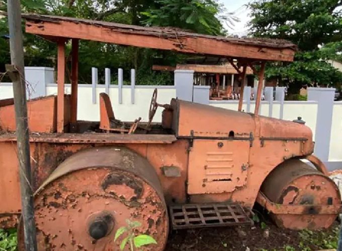 road roller
