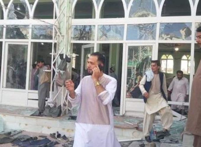 shia mosque bombing in afghanistan16 people were killed