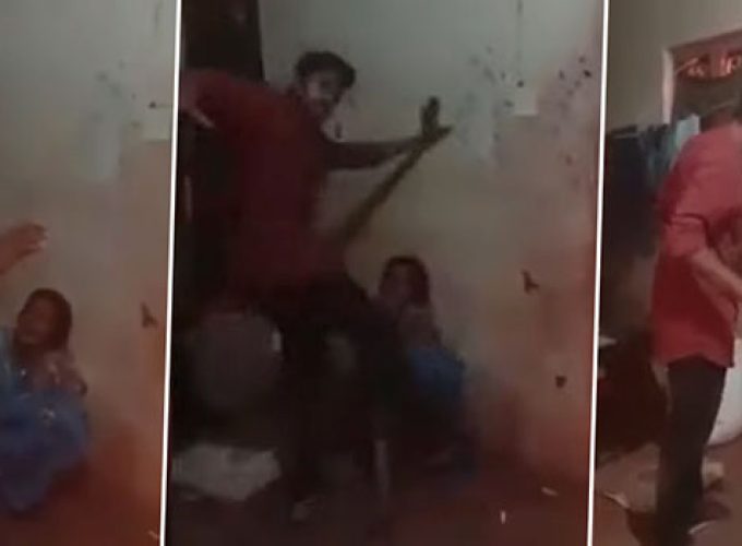 son beats mother the soldier is in police custody