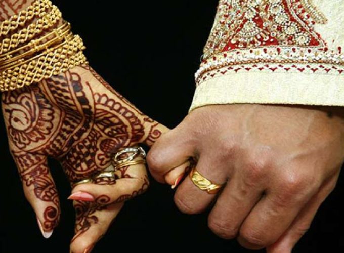 the bride ran away with her boy friend