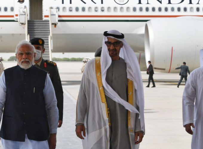 uae india pm